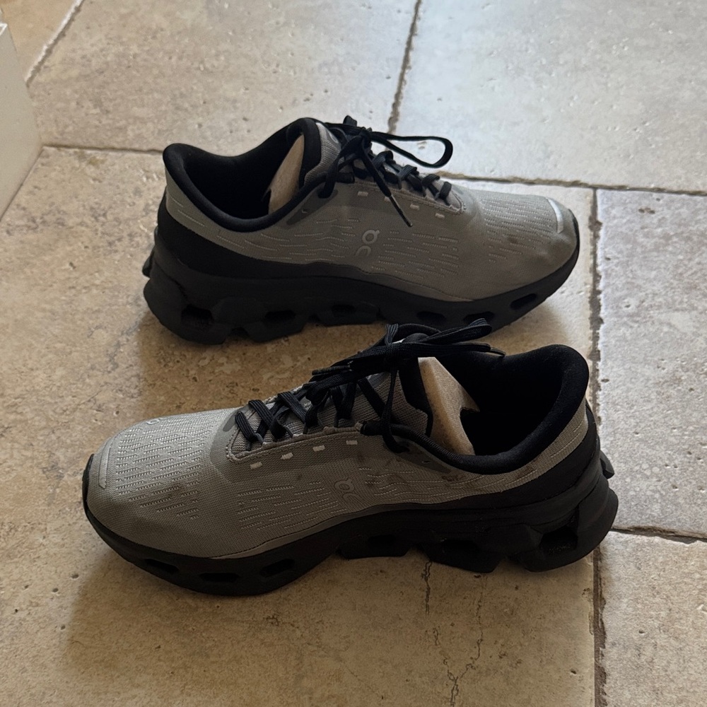 On Running Spark” Charcoal and Ash Sneakers - Picture 5 of 8